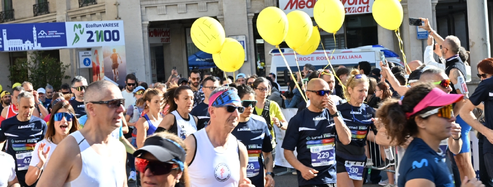 EcoRun, è qui la festa: Varese va di corsa