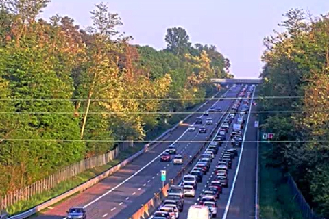 Incidente a Besnate: code in autostrada