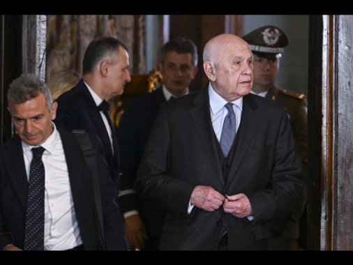 Il ministro della Giustizia Nordio a Palazzo Chigi