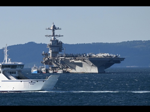 Wp, la portaerei Gerald Ford lascia il Medio Oriente