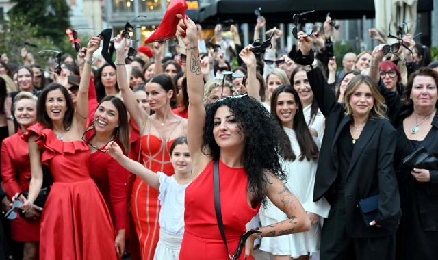 L’iniziativa in piazza Monte Grappa  (foto Angelo Puricelli)