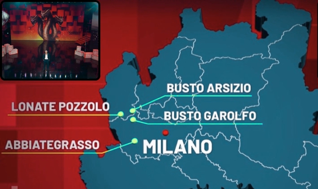 Processo Hydra, Busto al centro