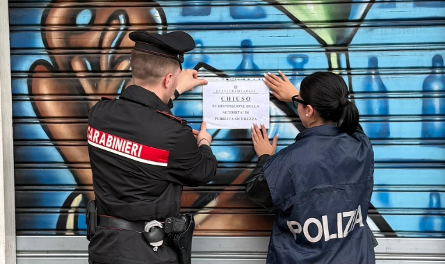 Rissa, bastonate e feriti: bar chiuso per 15 giorni
