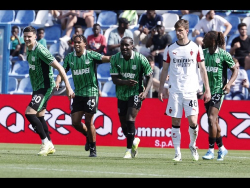Serie A: Sassuolo-Milan 2-0