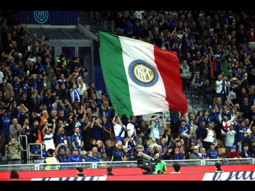 Scudetto Inter: a San Siro comincia la festa nerazzurra