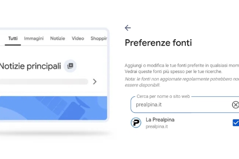 Ecco le “Fonti preferite”, come aggiungere Prealpina.it