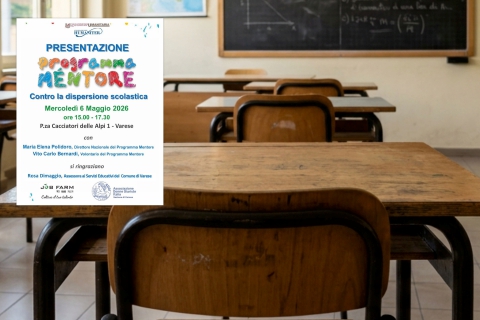 Varese: mentori contro l’abbandono scolastico
