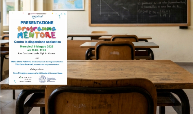 Varese: mentori contro l’abbandono scolastico