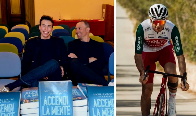 Michele Grotto e Ivan Basso hanno scritto a quattro mani  “Accendi la mente. 21 strategie per allenare i pensieri e vincere ogni sfida”