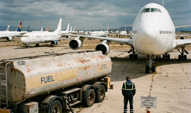 Guerra, crisi carburante, voli cancellati: «Prepariamoci al peggio»