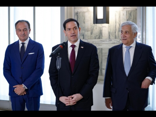 Rubio a Tajani, le nazioni occidentali proteggano i propri interessi