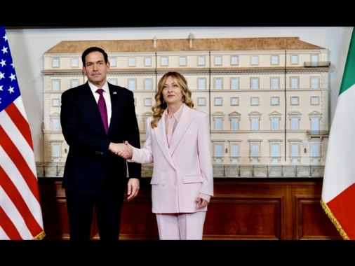 Rubio a Meloni, impegno Usa per stretta collaborazione su priorità condivise