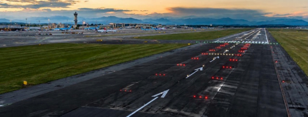 Asfalto riciclato e luci Led: riaperta la pista 35L di Malpensa