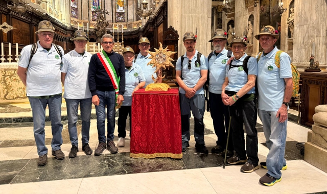 La Stella Alpina nella cattedrale di san Lorenzo, a Genova