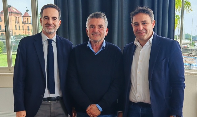 Alessandro Alfieri, Enrico Bianchi e Samuele Astuti