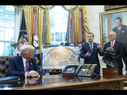 Usa, 'Golden Dome' di Trump potrebbe costare 1.200 miliardi in 20 anni