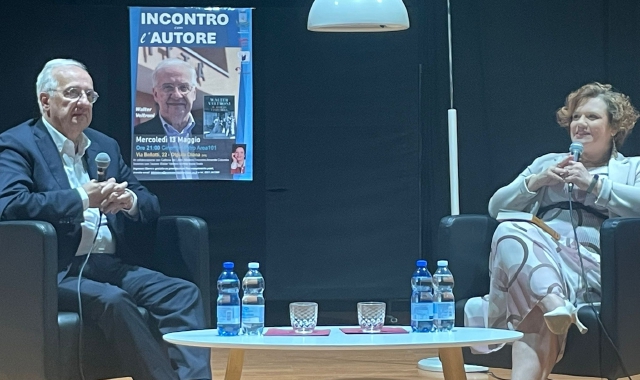 Walter Veltroni e Amanda Colombo