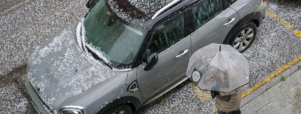 Grandine su Varese, allerta gialla nel Sud della provincia