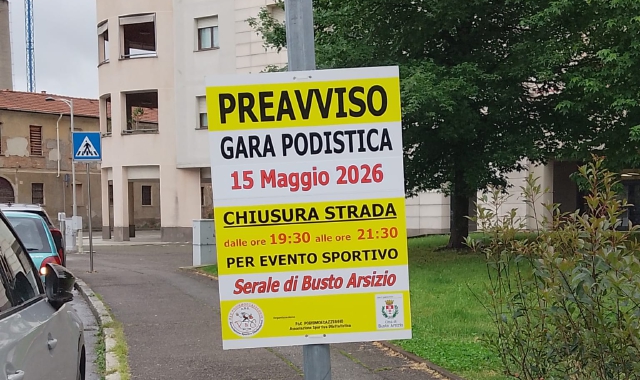 Busto, domani strade chiuse per l’inizio del Giro del Varesotto