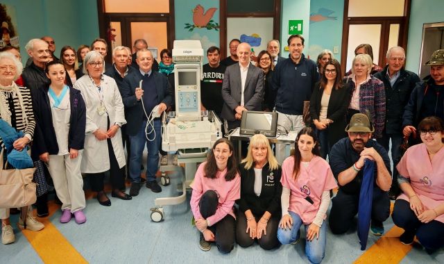 Solidarietà e innovazione, al Del Ponte macchinari salvavita