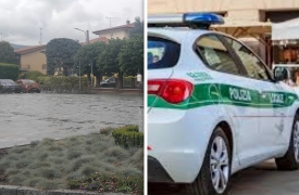 Auto in doppia fila davanti alle scuole e insulti alle vigilesse