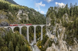 Oltre il Bernina: alla scoperta del Trenino Rosso dell’Albula 1