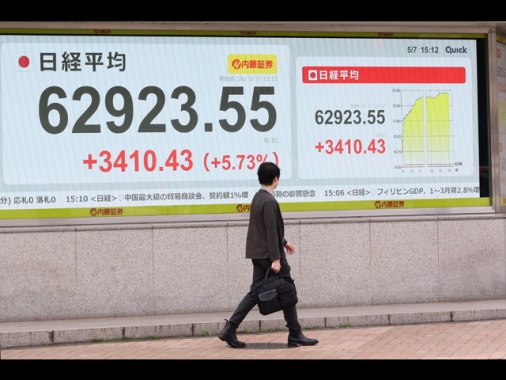 Giappone, Pil gennaio-marzo +0,5%, annualizzato +2,1%
