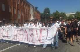 Studenti in marcia per la legalità
