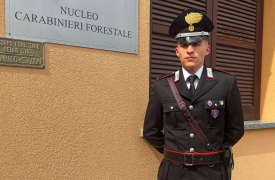 Cambio al vertice: Vian guida i Forestali di Laveno