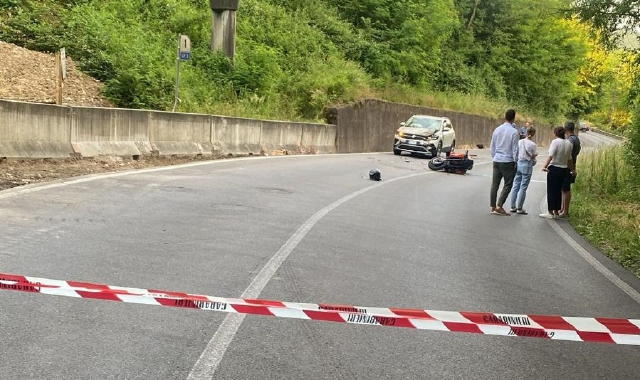 Scontro a Malnate: grave motociclista di 23 anni
