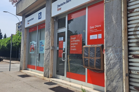 Gallarate: bancomat fatto esplodere nella notte