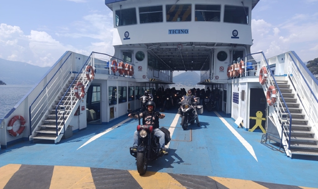 Il motogiro sbarca a Laveno Mombello