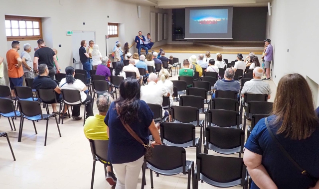 La sala rinnovata
