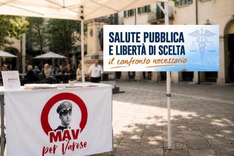 Varese: gazebo e confronto sulla sanità