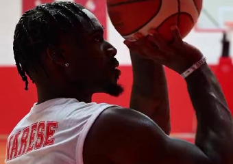 Il Campus ospita l'NBA: Davion Mitchell al lavoro a Masnago