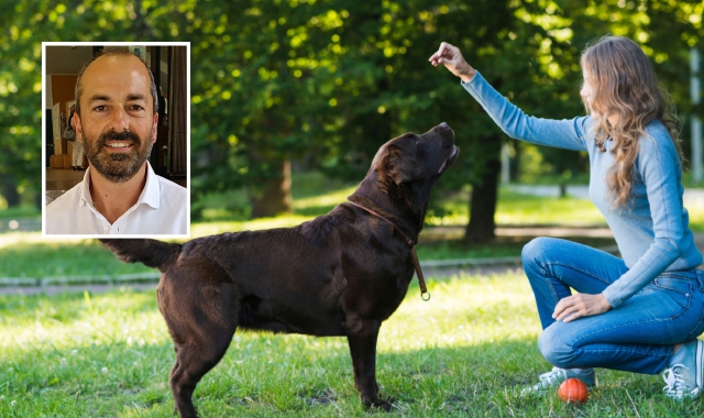 Un cane e la sua padrona. Oggi sicuramente tenere un cane conviene economicamente più che fare un figlio. Ma domani? A partire da questa riflessione, il sindaco ha avanzato una proposta che sta facendo discutere