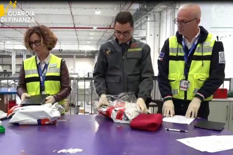 L’illusione del lusso si ferma a Malpensa: sequestrati articoli per 2,5 milioni