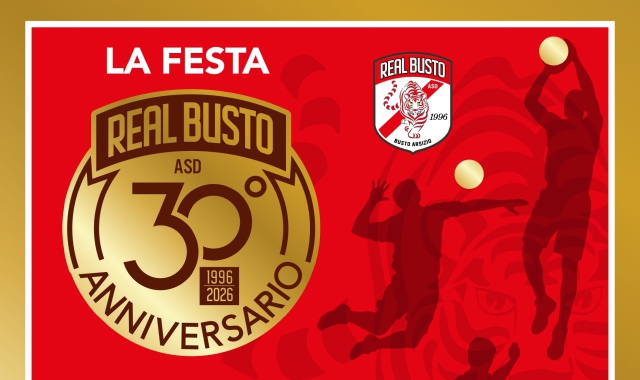 Real Busto in festa: trent’anni di sport e passione