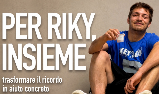 L’addio a Riky e la gara di generosità