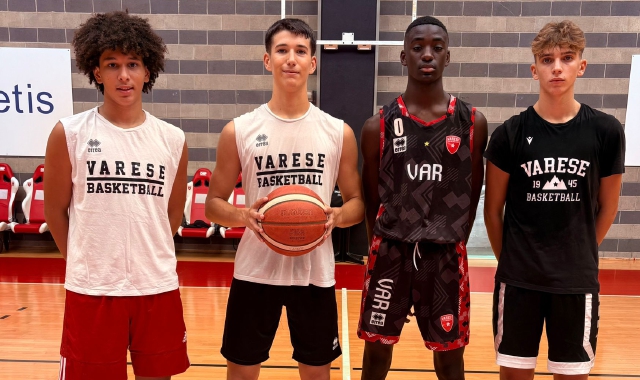 Tris varesino tra gli azzurri Under 15