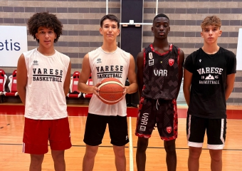 Tris varesino tra gli azzurri Under 15
