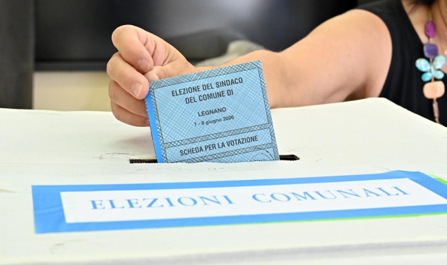 Si vota a Legnano e Somma Lombardo (foto Domenico Ghiotto)