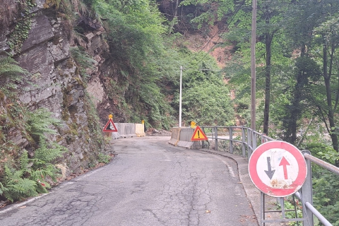Frana a Curiglia: riaperta la Provinciale 6