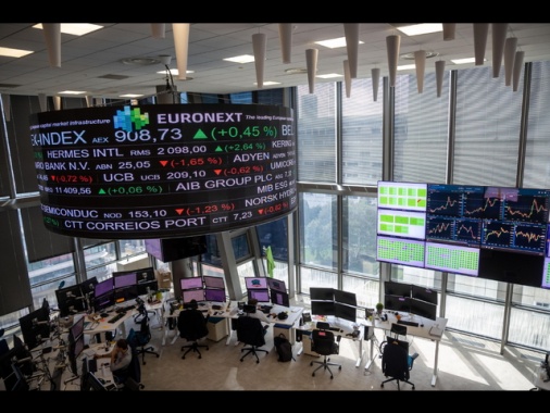 Borsa: Europa in rosso sul finale, Londra chiude in calo dell'1,4%