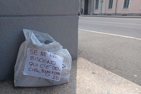 «Se hai fame, qui c’è del cibo»: il “cuore” degli studenti