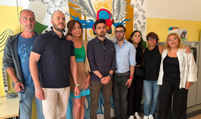 All'Einaudi un murales per Giorgio