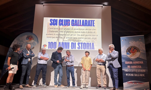 Sci Club Gallarate, cent’anni sulla neve