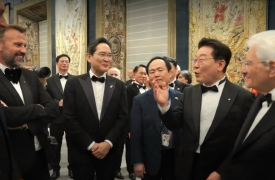 Designer varesino alla cena di Stato tra Italia e Sud Corea
