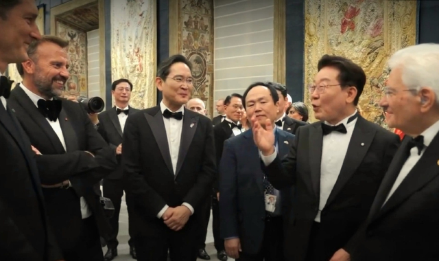 Designer varesino alla cena di Stato tra Italia e Sud Corea
