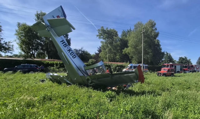 Ultraleggero si schianta, 54enne gravissimo a Varese